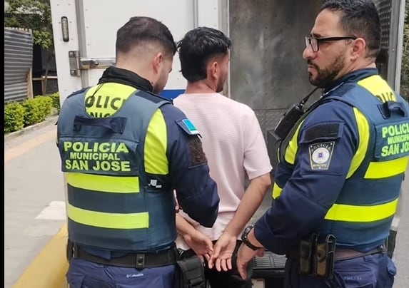 El motociclista fue presentado ante la Fiscalía.
