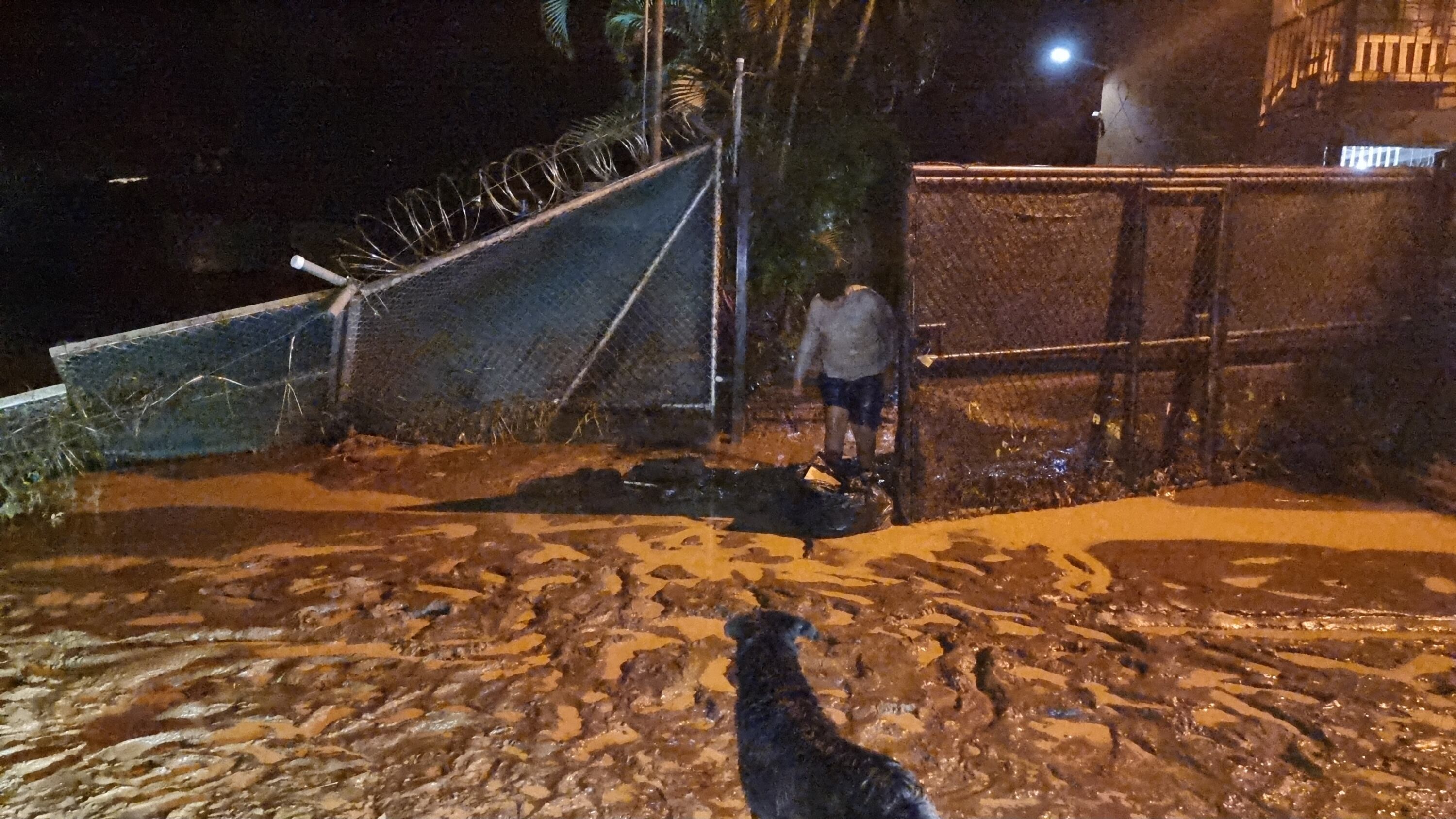 Inundación Herradura. Foto Rafael Villegas.