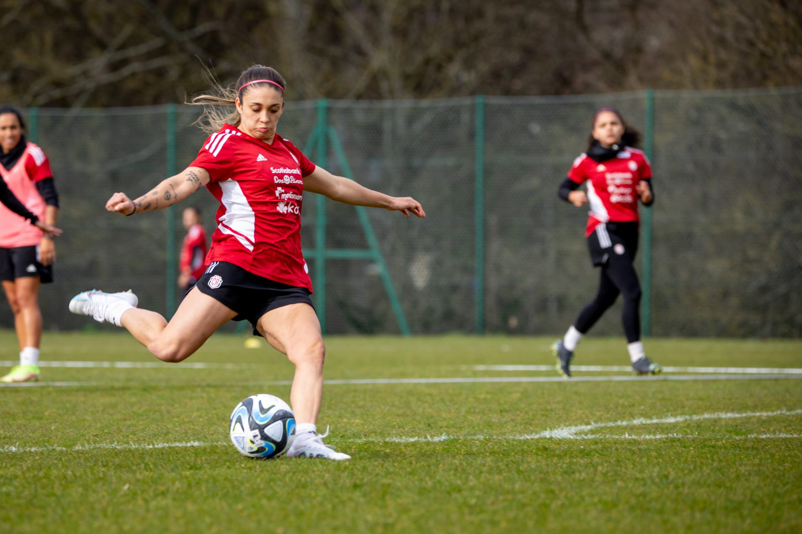 Priscila Chinchilla, selección nacional femenina