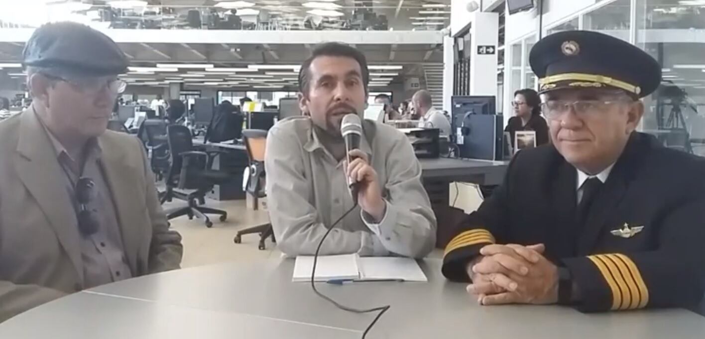 Capitán Carlos Vargas cuenta sus experiencias con ovnis