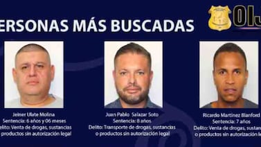 Esta es la lista de las 10 personas más buscadas en Costa Rica por el OIJ