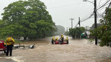 Graves inundaciones en Guanacaste: temporal sigue causando estragos