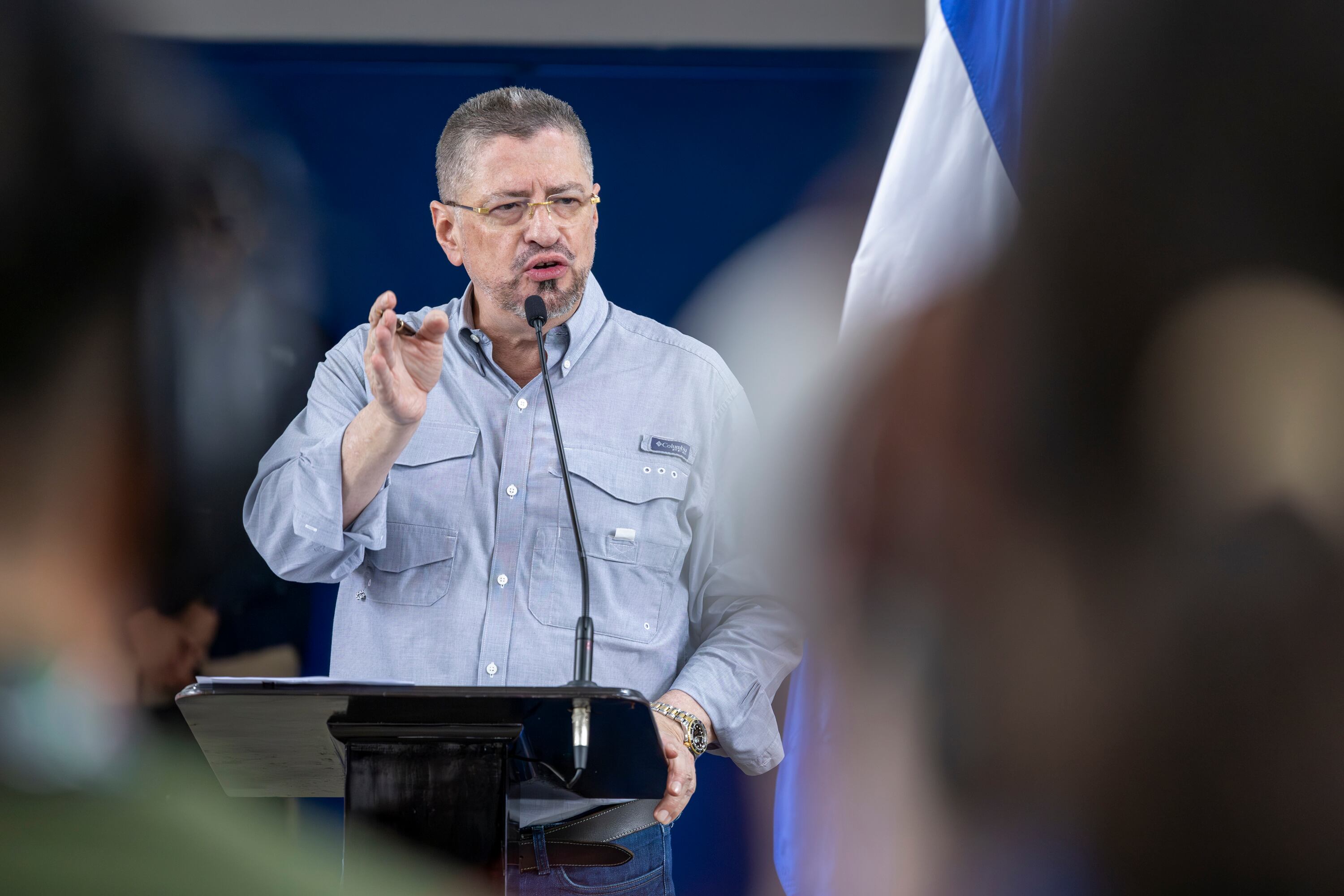 12/11/2024, Alajuela, Cárcel La Reforma, visita de el presidente Rodrigo Chaves junto con el presidente de El Salvador Nayib Bukele.