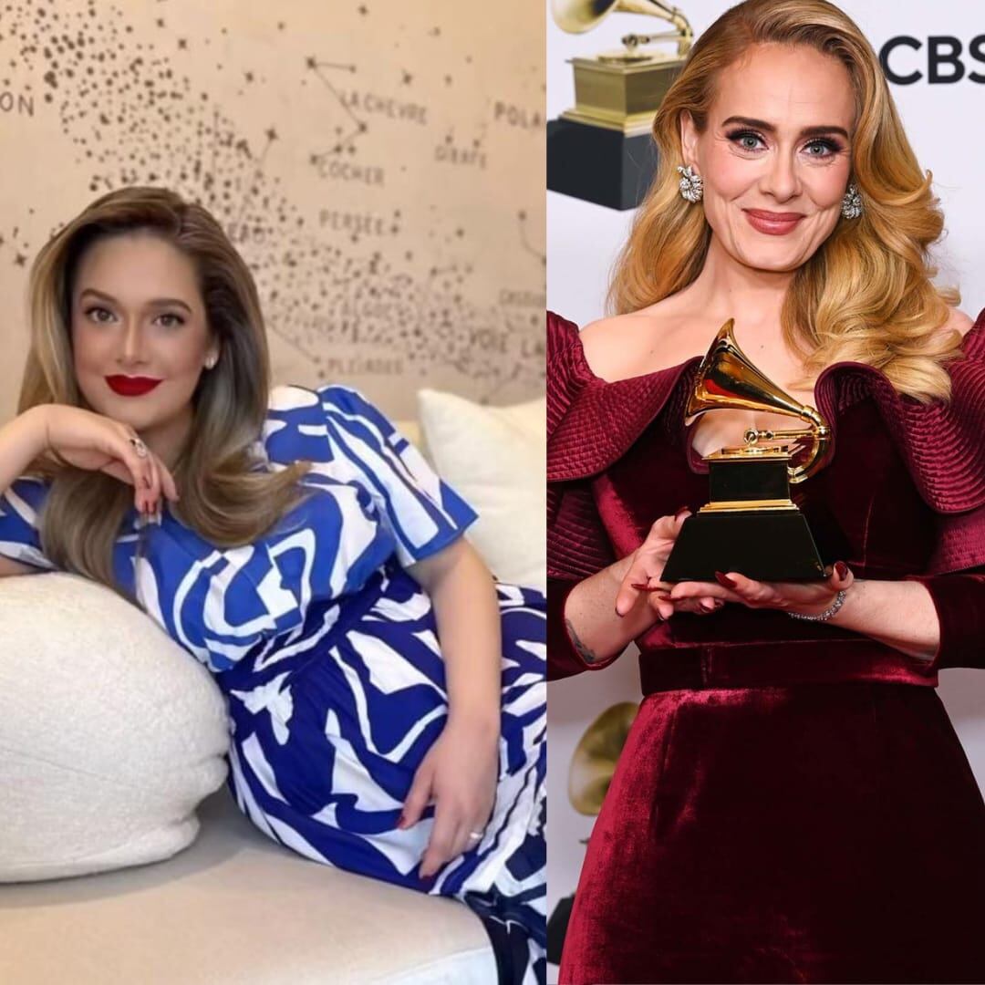 Chuza quedó muy parecida a Adele con su nuevo look