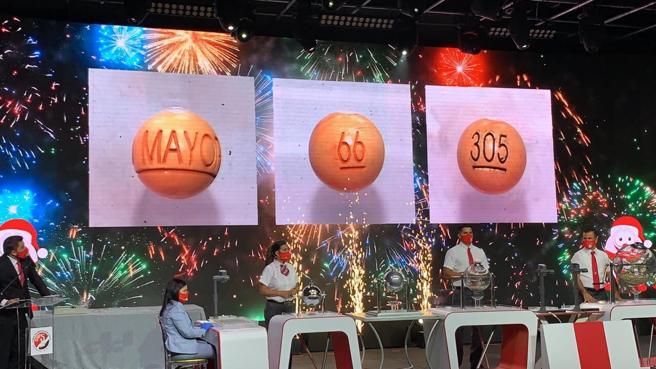 Gordo Navideño del 2020, número 66, serie 305