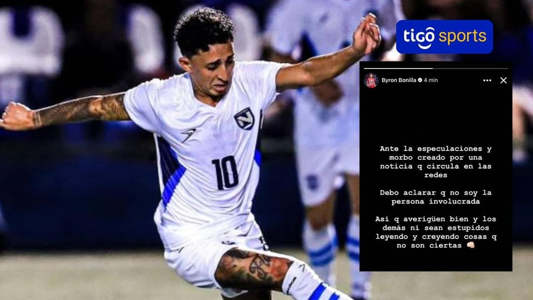 Byron Bonilla no pudo ocultar su molestia tras los señalamientos.