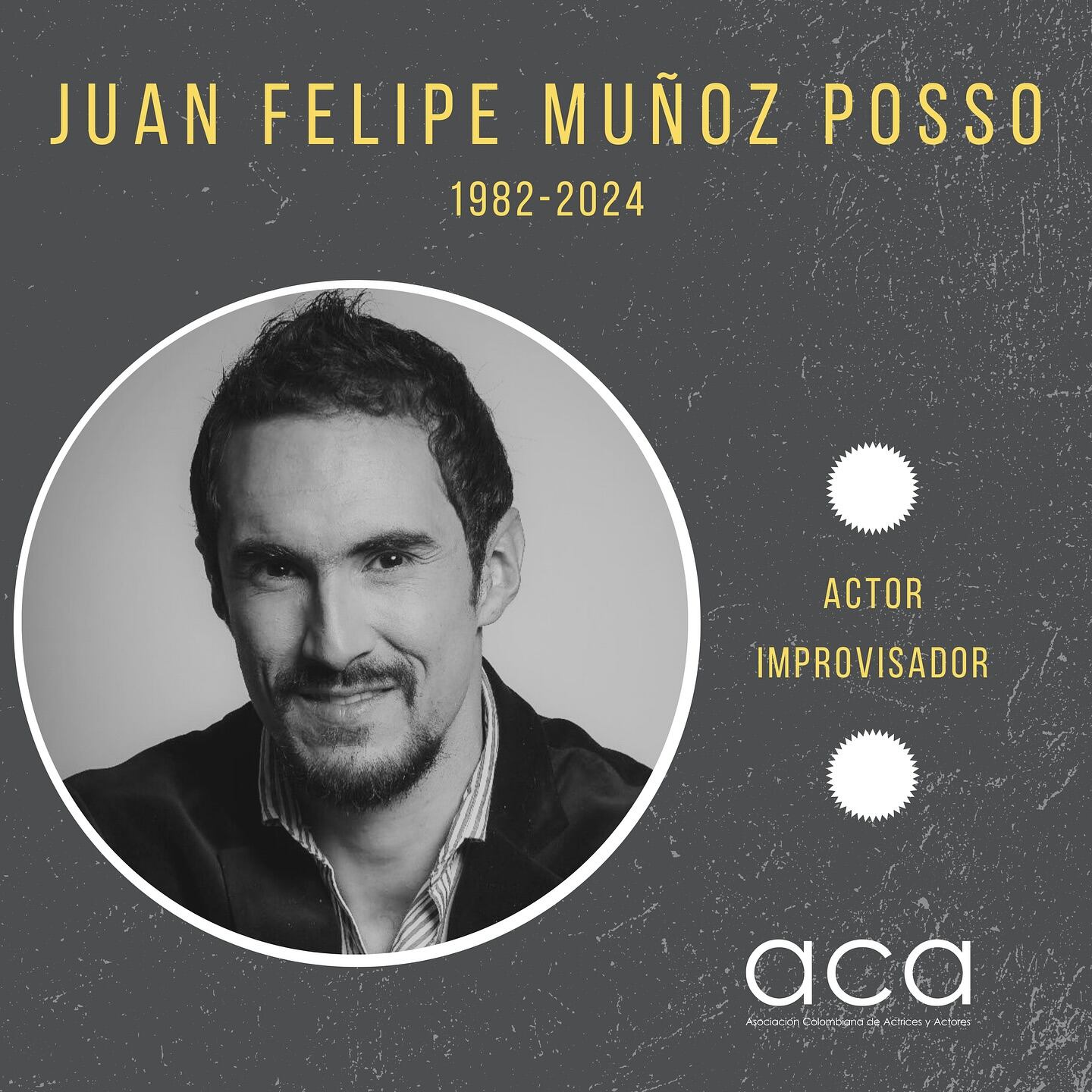 Este fue el comunicado de La Asociación Colombiana de Actrices y Actores.