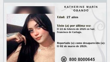 Una semana sin rastro: piden ayuda para encontrar a joven desaparecida en Cartago