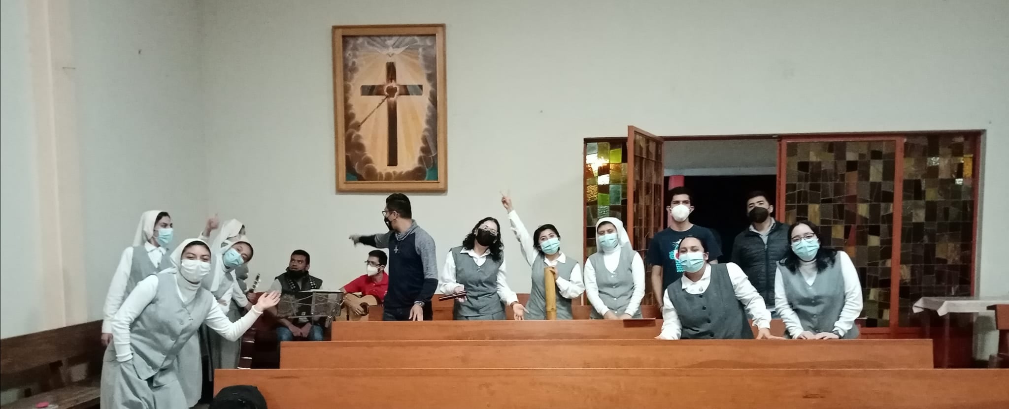 Vanessa María Quesada Monge y este sábado 22 de enero realizó la Primera Profesión como religiosa de la Cruz del Sagrado Corazón de Jesús, en Guadalajara, México: ¡ya es monjita!