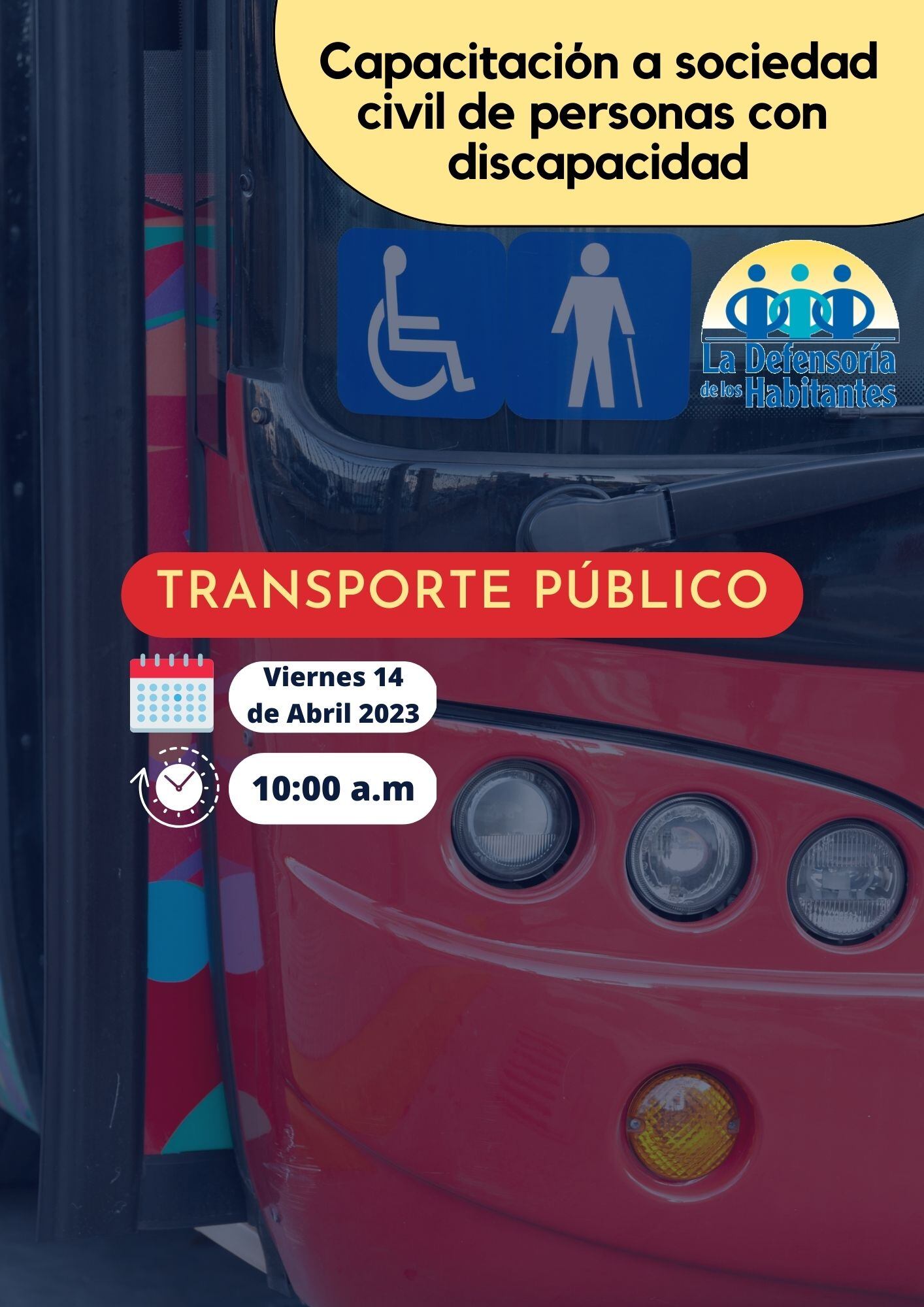 Defensoría impulsa proceso de denuncias por servicios de transporte publico