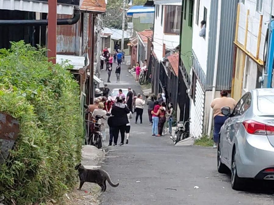El trágico accidente en el que murió el bebé ocurrió en Desamparados.