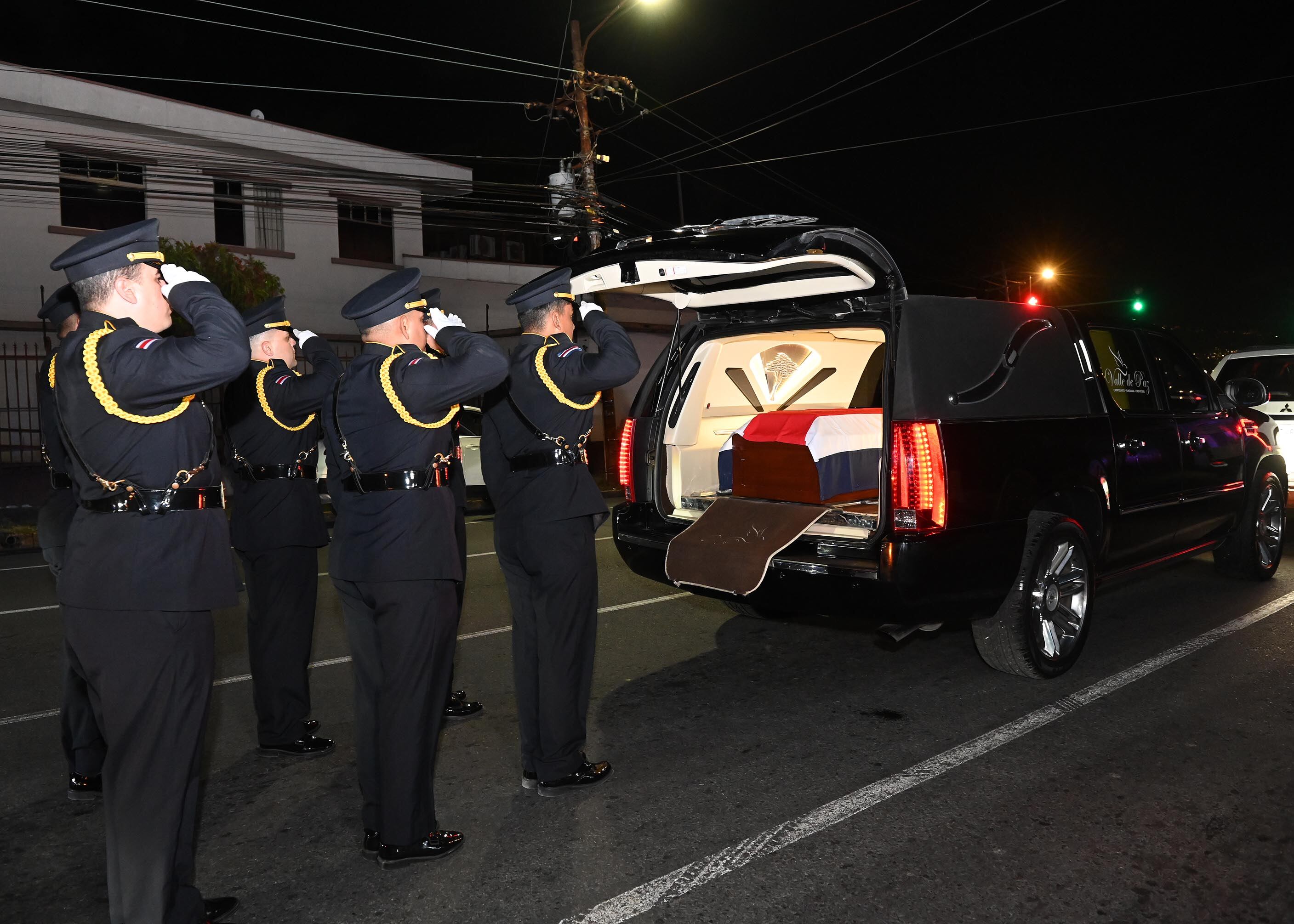 Funeral de Geiner Zamora, oficial del OIJ.