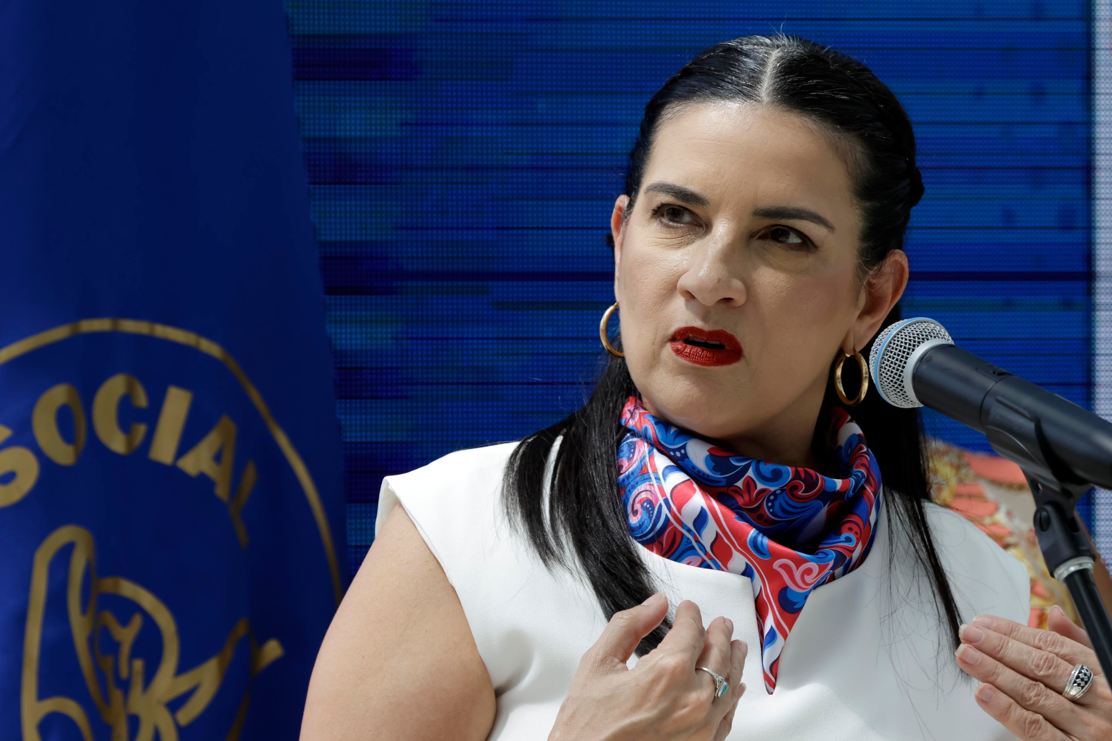 07/11/2023. Estadio Nacional, Parque Metropolitano La Sabana. Hora: 10:00 a.m. Autoridades de Salud presentaron este martes la "Ruta de la Salud", plan que tiene como objetivo primordial atender el problema de las listas de espera en la Caja Costarricense de Seguro Soicial (CCSS). En la foto, el presidente Rodrigo Chaves. Fotos: Mayela López