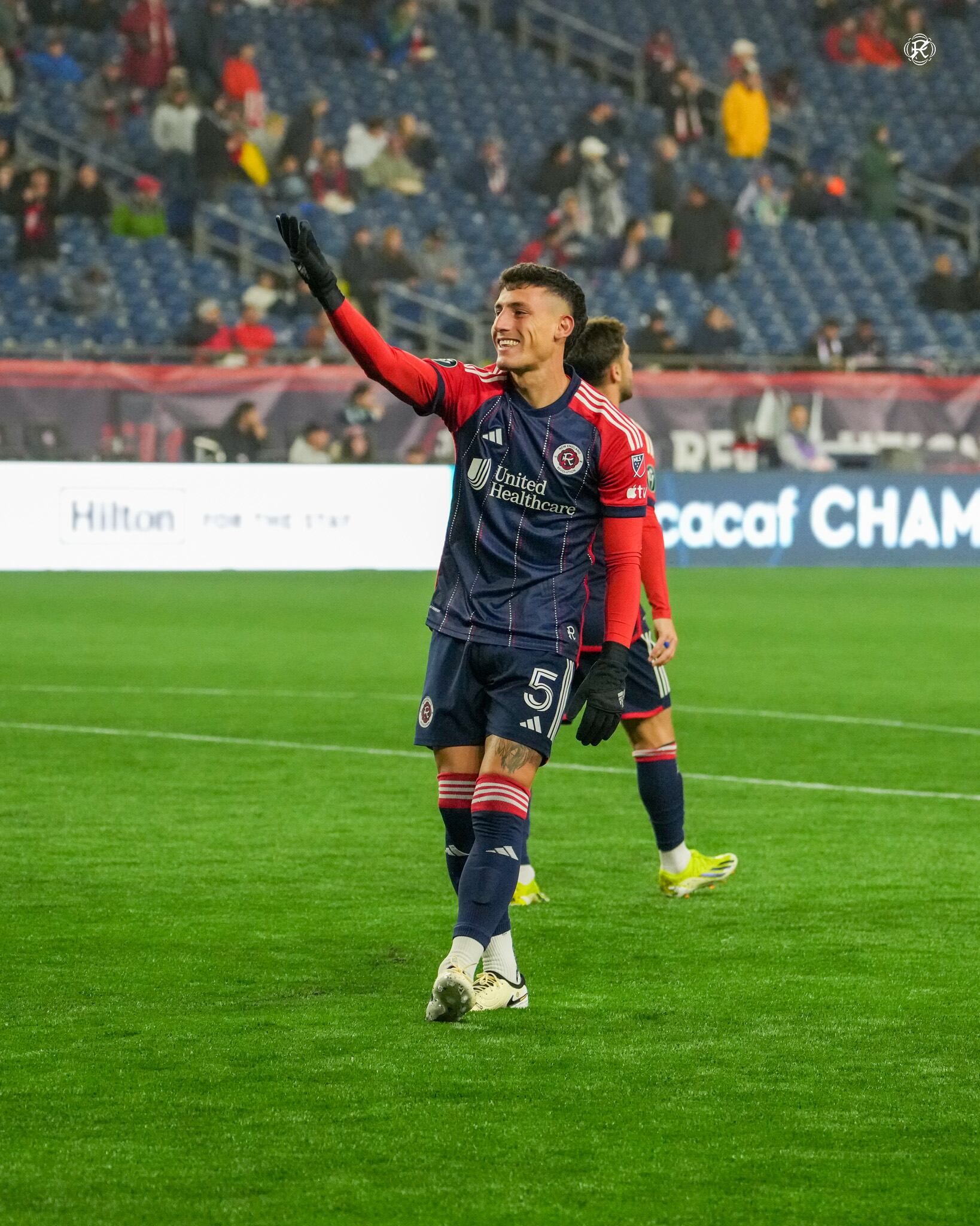 New England Revolution goleó 4-0 a Alajuelense en los octavos de final de la Copa de Campeones de Concacaf. Foto: Twitter NER