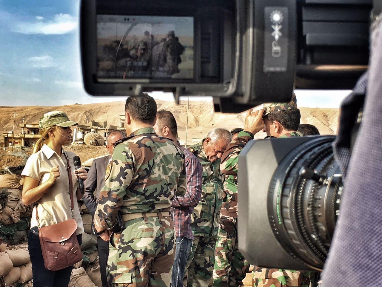 Estefanía Colombari Coto, periodista de 7 Días y presentadora de Telenoticias, de canal 7. Cortesía