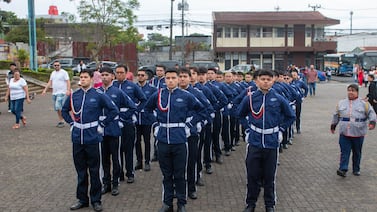 Paso a paso por un mejor futuro: La historia de los cadetes que se robaron las miradas en Cartago