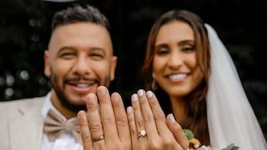 Esposa de Alonso Solís tras su boda: “Sé que muchas personas hablan, opinan y creen conocer historia”