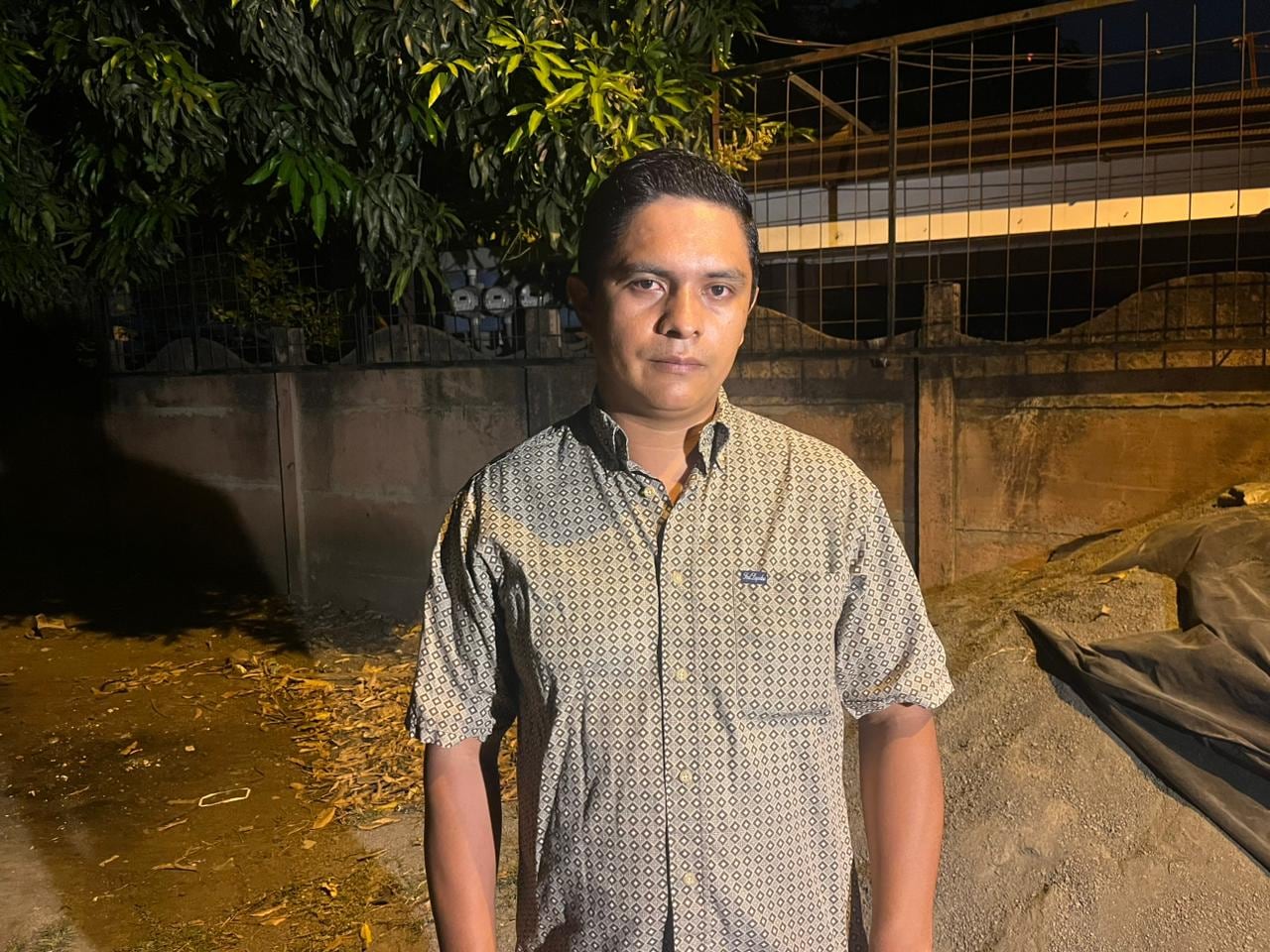 Ariel Merlo, hermano de Junieysis Adely Merlo Espinoza, una tiktoker nicaragüense que vivía en Costa Rica y en suelo tico fue víctima de un femicidio. Foto: Alejandra Morales