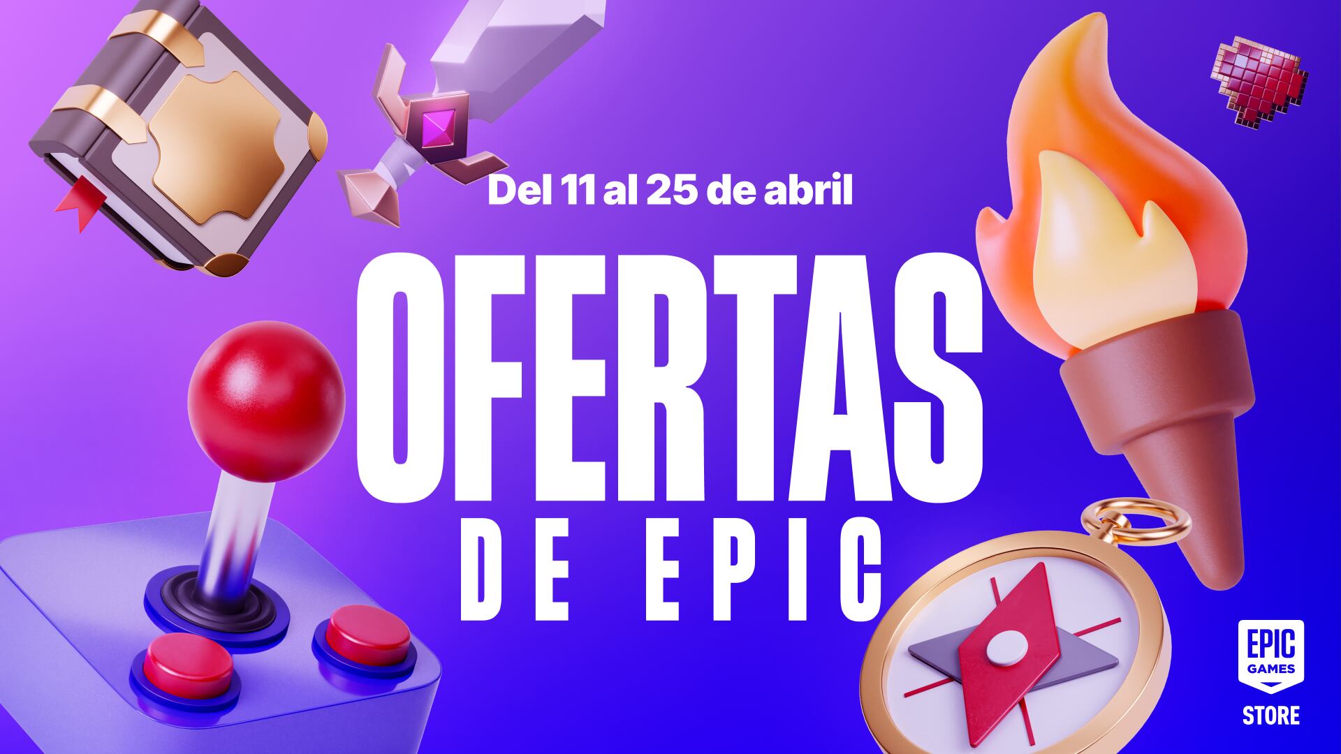 Epic Games se puso al corte con sus ofertas épicas. Foto: Epic Games.