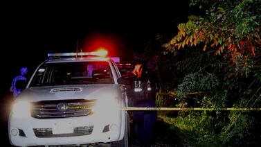 Sicarios se escondieron en charral para matar a finquero