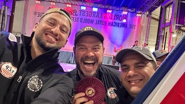 Costa Rica hizo historia a puro fuego en el Mundial de Barbecue