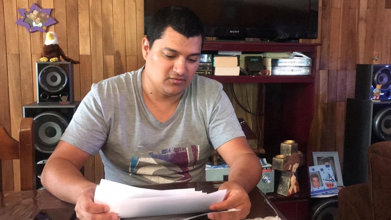 Henry Agüero, sobreviviente a accidente con sillas voladoras en 1997. Foto Adrián Galeano