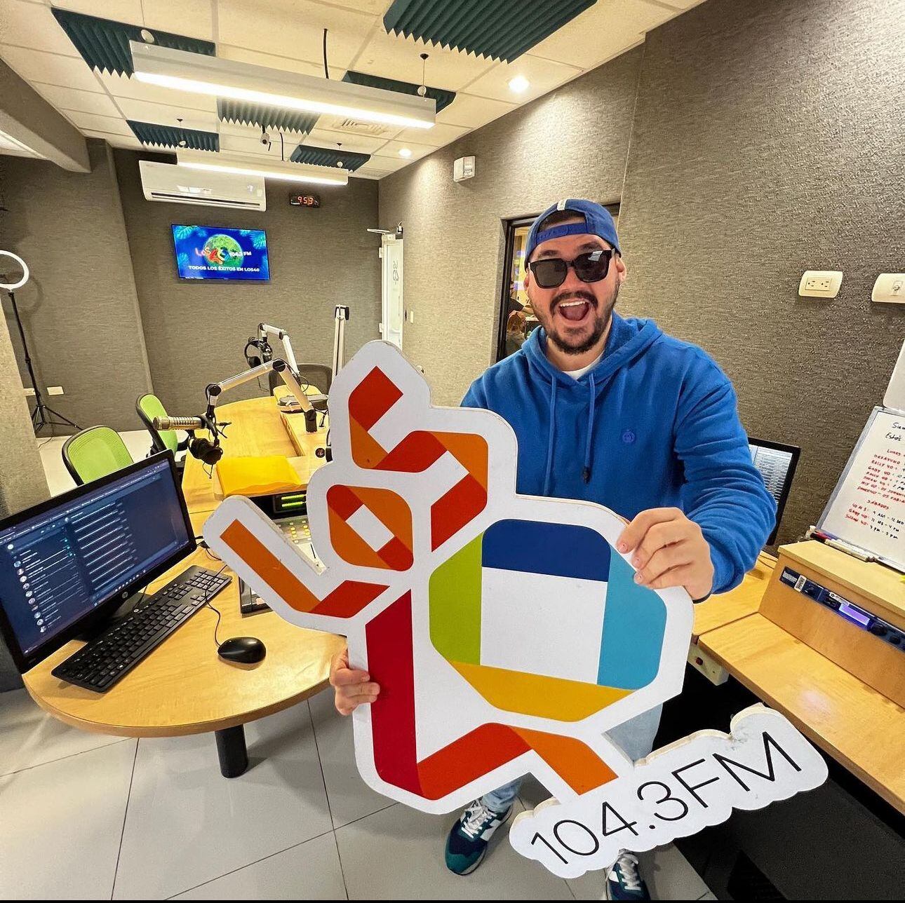 Danny Álvarez, locutor El Danny