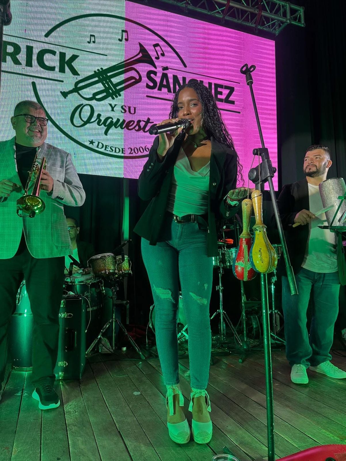 Magela Armenteros Someillán, la nueva cantante cubana de Erick Sánchez y su orquesta.