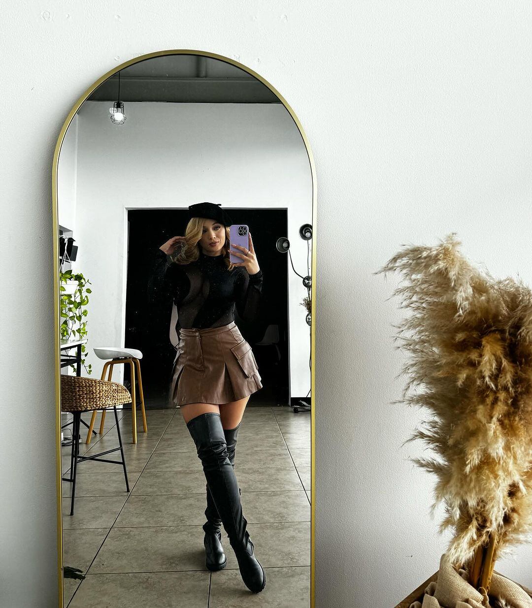 Melania Villalta, presentadora de televisión y novia de Jeikel Venegas.