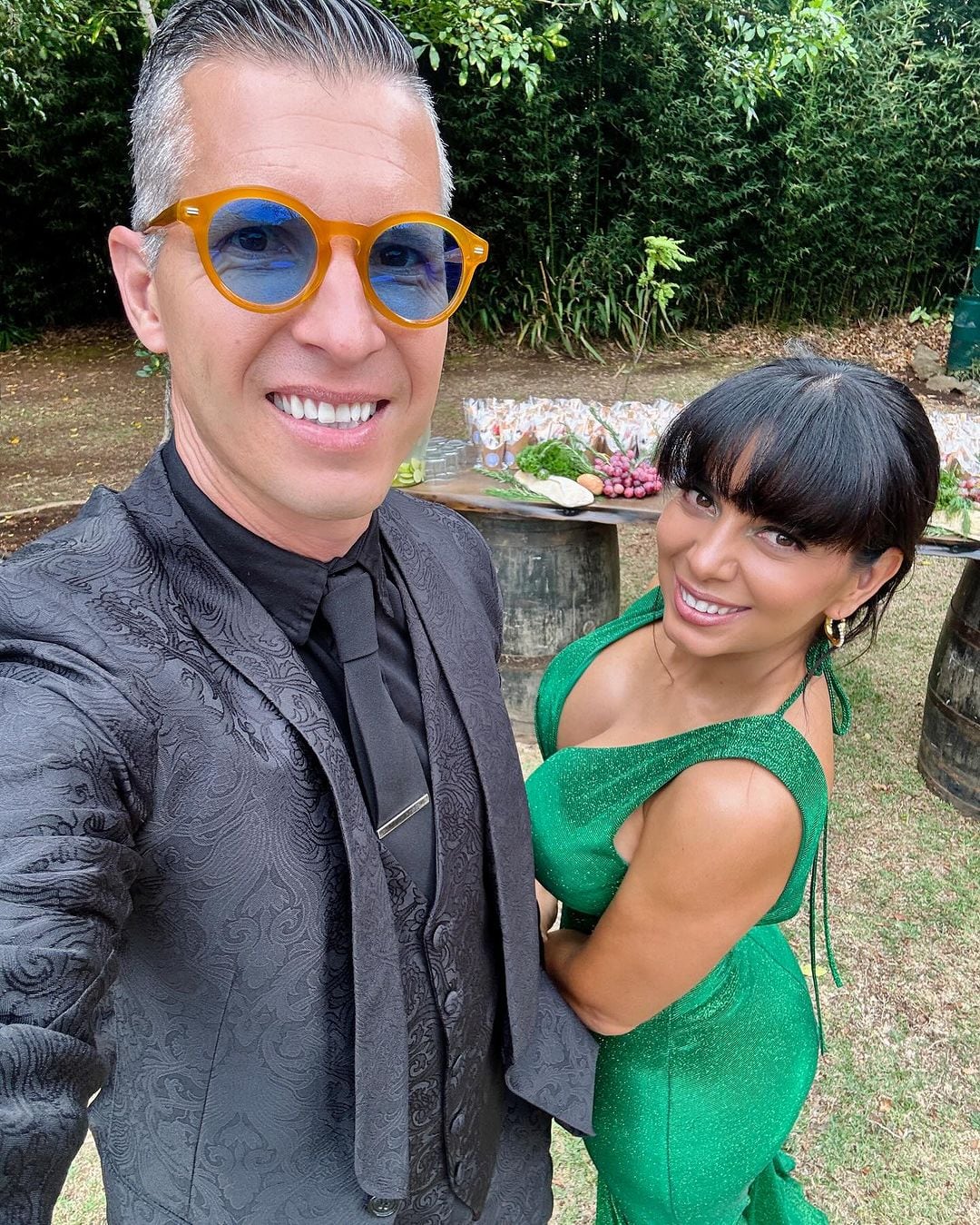 Pablo Gabas y su esposa Dayana Guillén