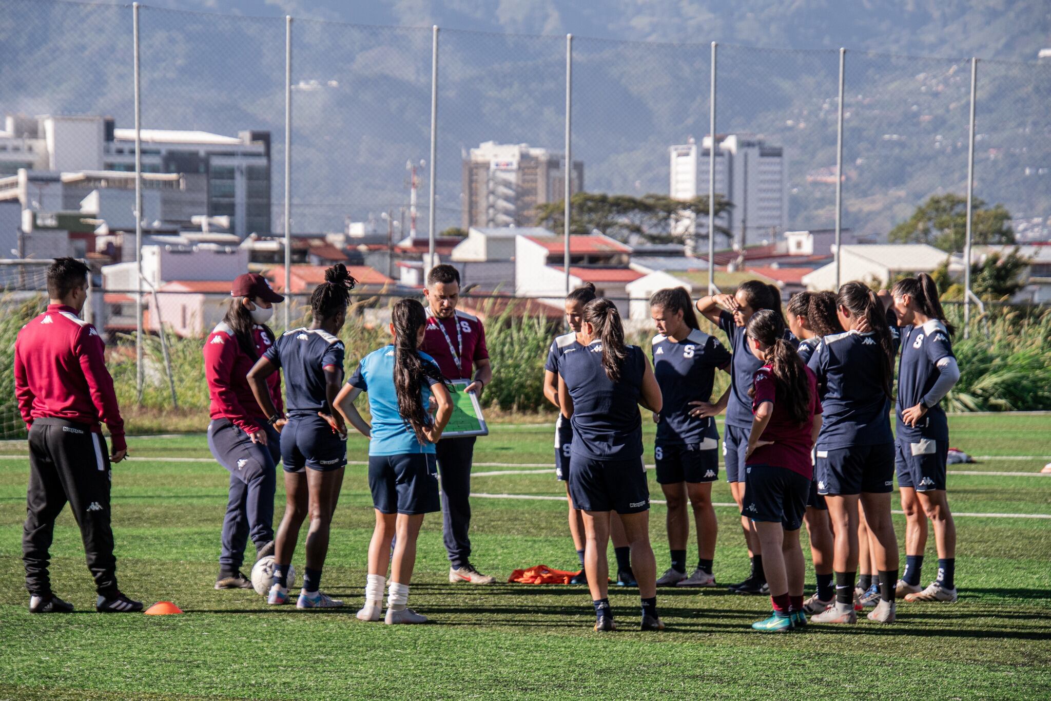 José Rodríguez, técnico Saprissa femenino. Prensa Saprissa.