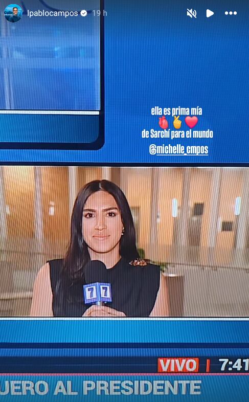 Pablo Campos y Michelle Campos.