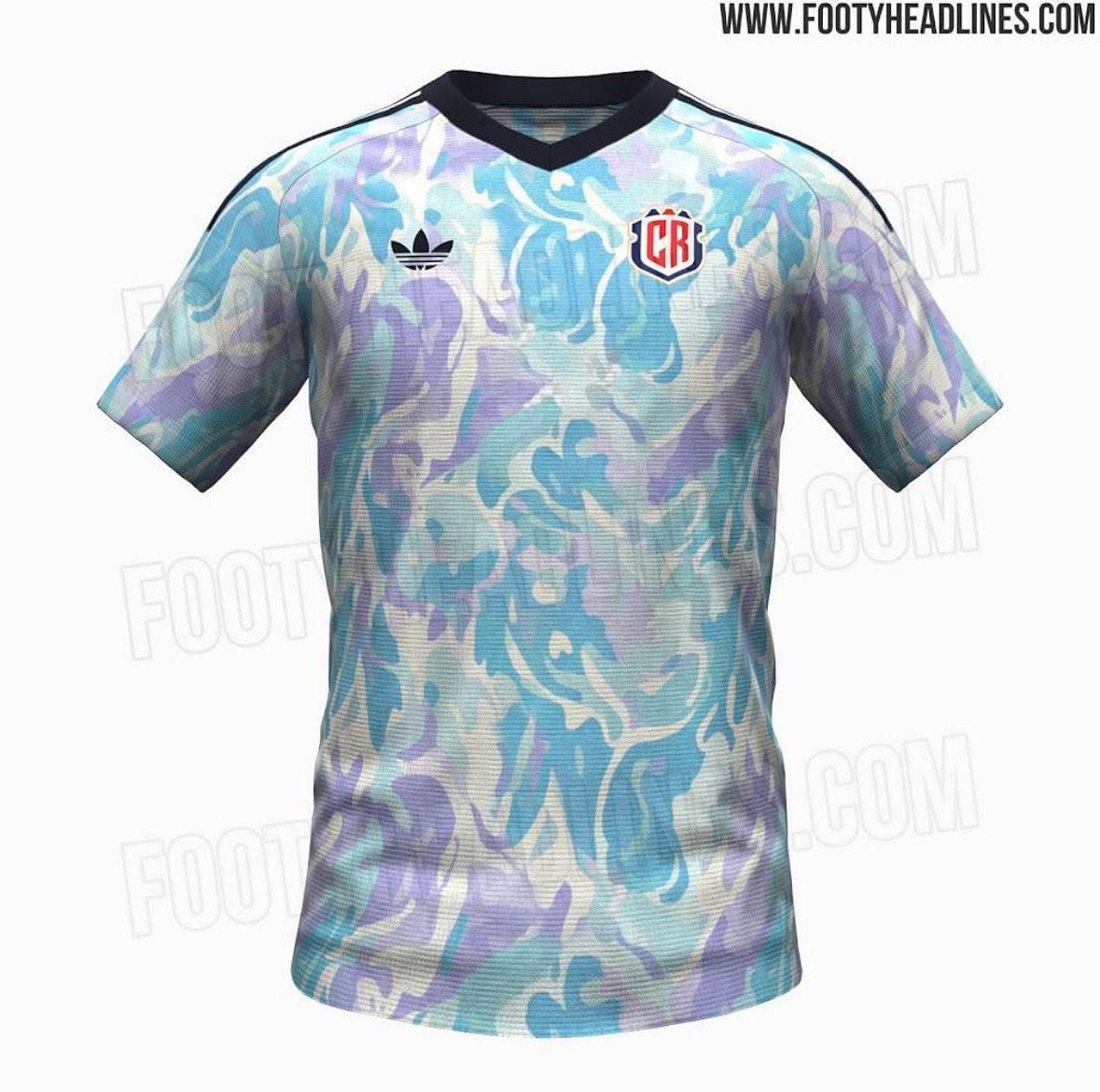Esta sería la segunda camiseta de la Selección de Costa Rica para el 2026.