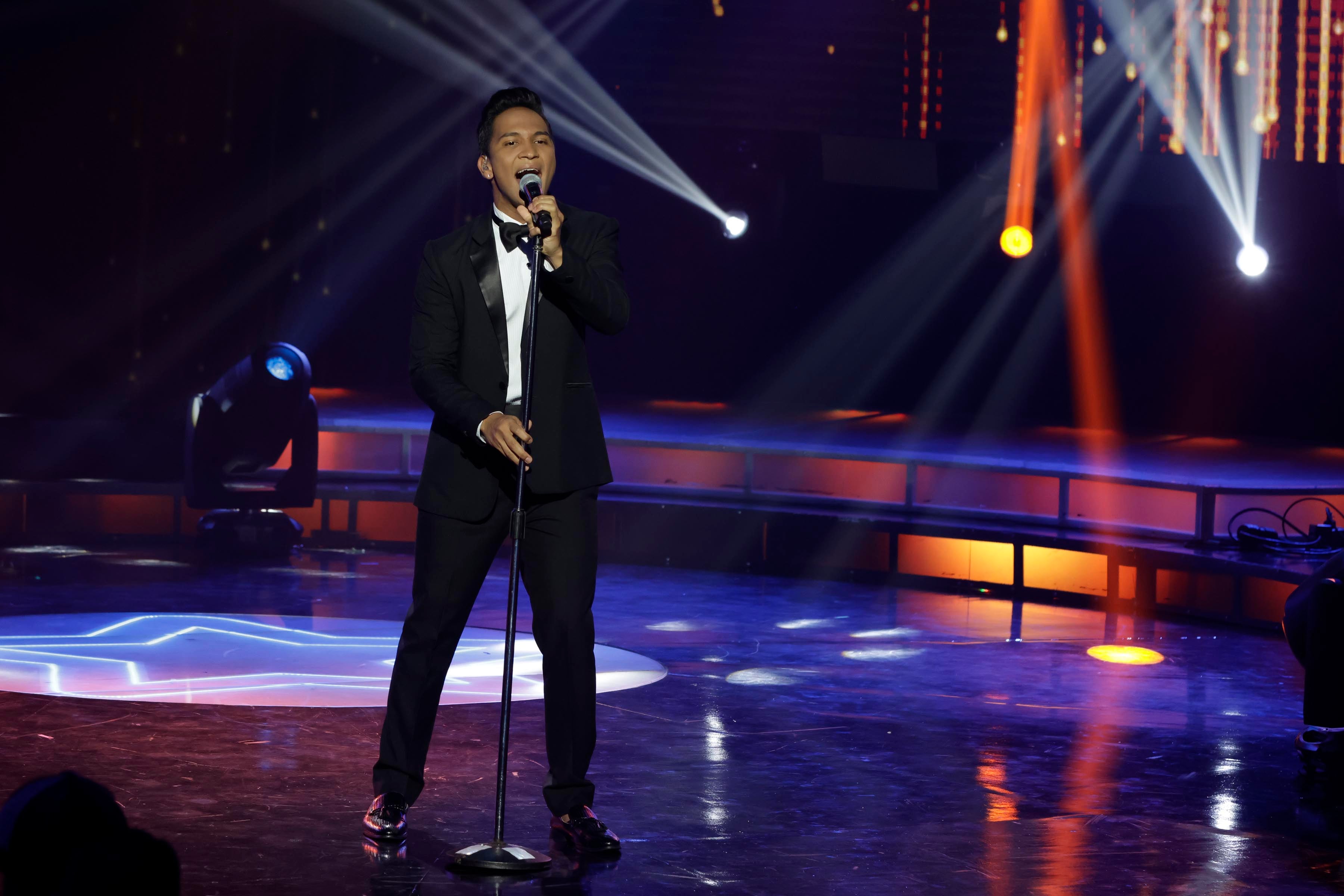 05/11/2023. Teletica, Sabana Oeste. Hora: 07:00 p.m. Gala número 10 de Nace una Estrella, grabada en el estudio Marco Picado de Teletica. En la foto, Jafet Jerez. Fotos: Mayela López