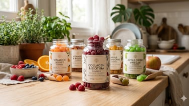 La verdad oculta sobre las gomitas de colágeno, biotina, vinagre de manzana o multivitamínicos