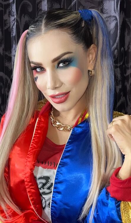 Melissa Mora personificó a Harley Quinn.I