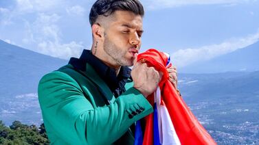 Modelo costarricense quiere convertirse en el caballero más guapo del universo