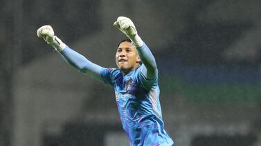 Patrick Sequeira logró brillar en la portería en la victoria de su equipo frente al poderoso Benfica