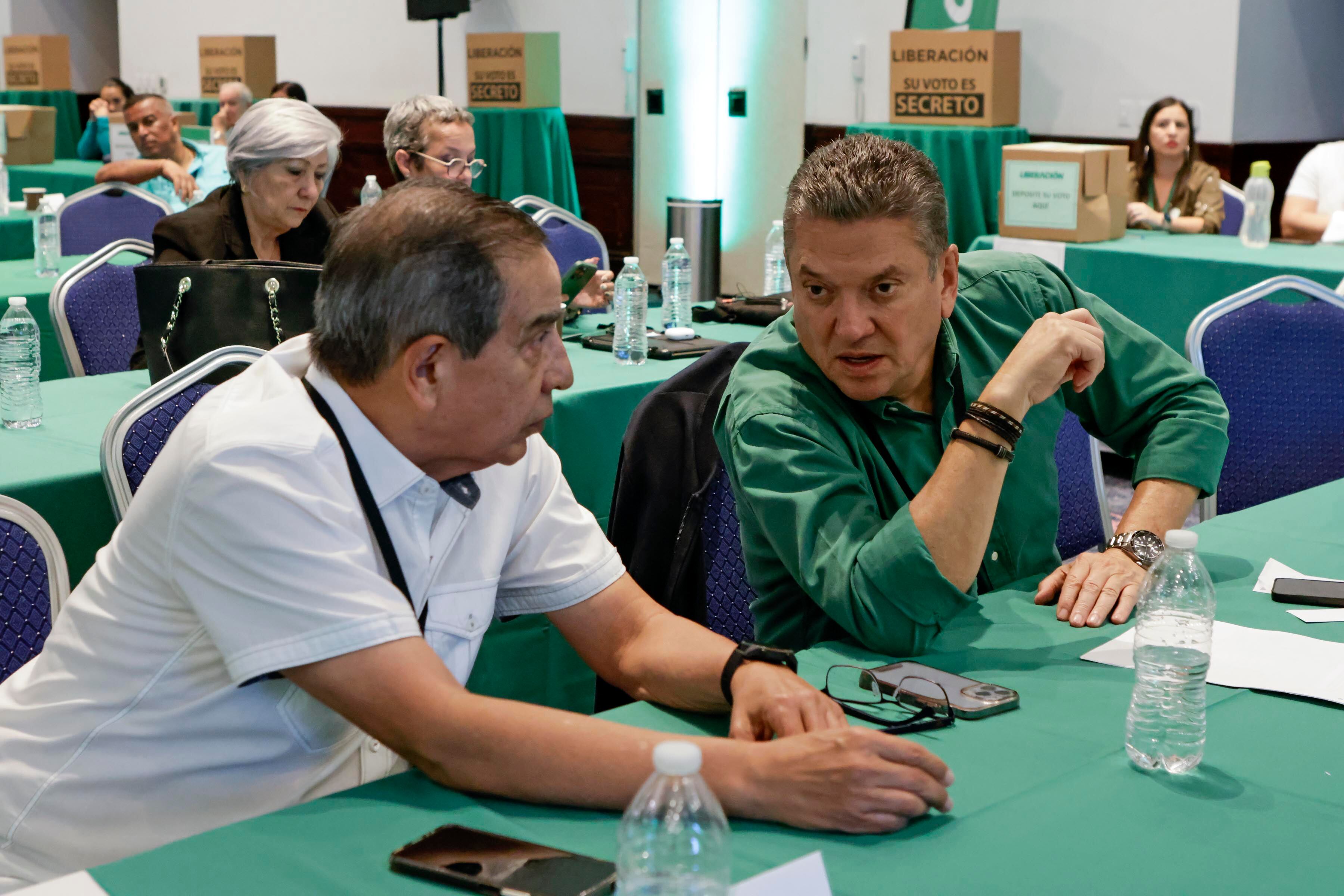02/09/2023. Hotel Double Tree by Hilton, Belén. Hora: 09:00 a.m. El Partido Liberación Nacional (PLN) celebra este sábado su Asamblea Nacional en el Hotel Double Tree by Hilton en Belén, Heredia. En la foto, el candidato a alcalde por Alajuela, Humberto Soto. Fotos: Mayela López