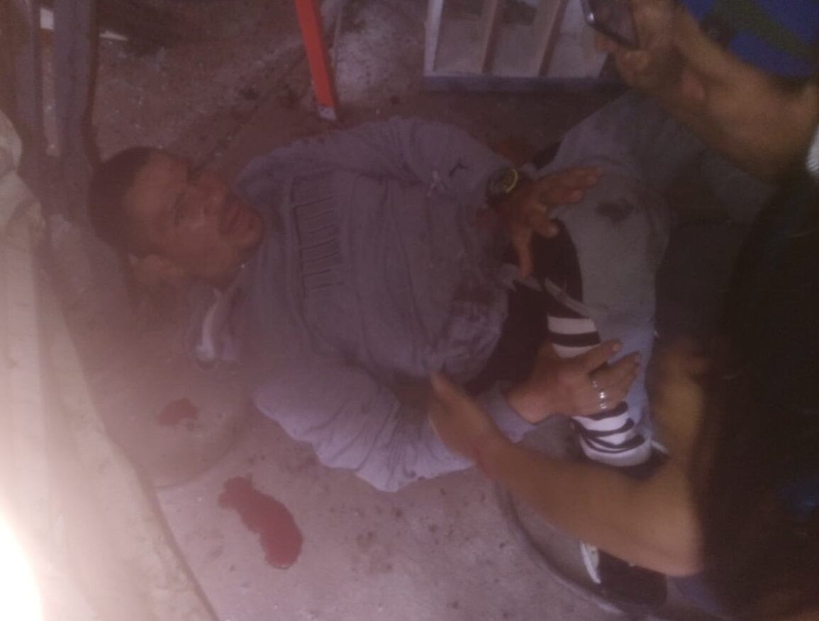 Adrián Garro Fernández, hombre que fue atropellado por patrulla el 25 de octubre en Alajuelita. Foto Adrián Garro.