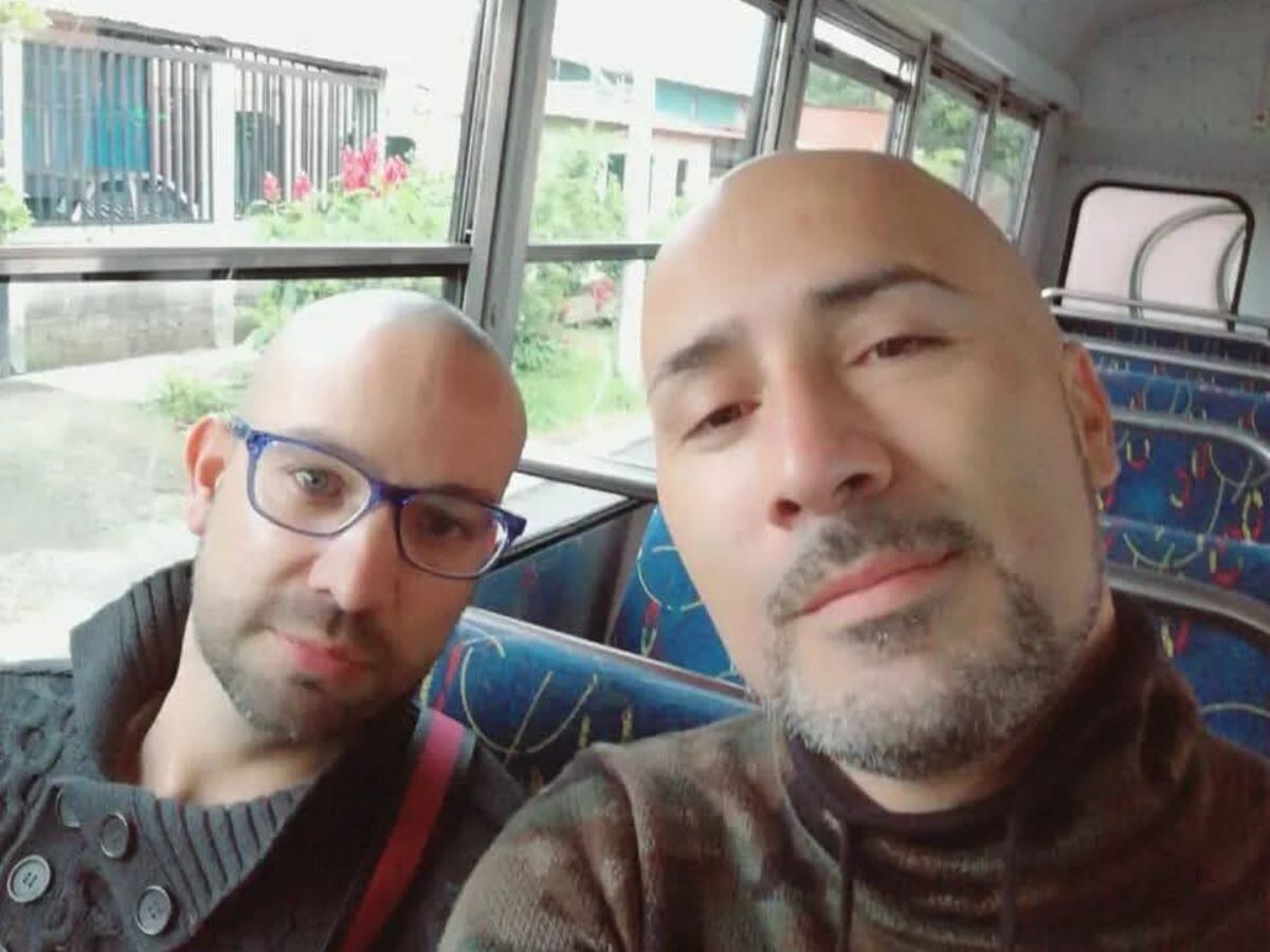 Ralph (derecha) y Erick (izquierda) tienen toda la vida de estas juntos y, por primera vez, van a marchar juntos en el Pride.