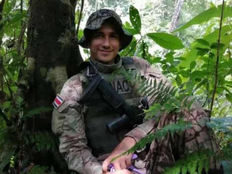 Jarol Josué Rodríguez Jiménez, guardaparques fallecido en choque. Foto Acosa. .