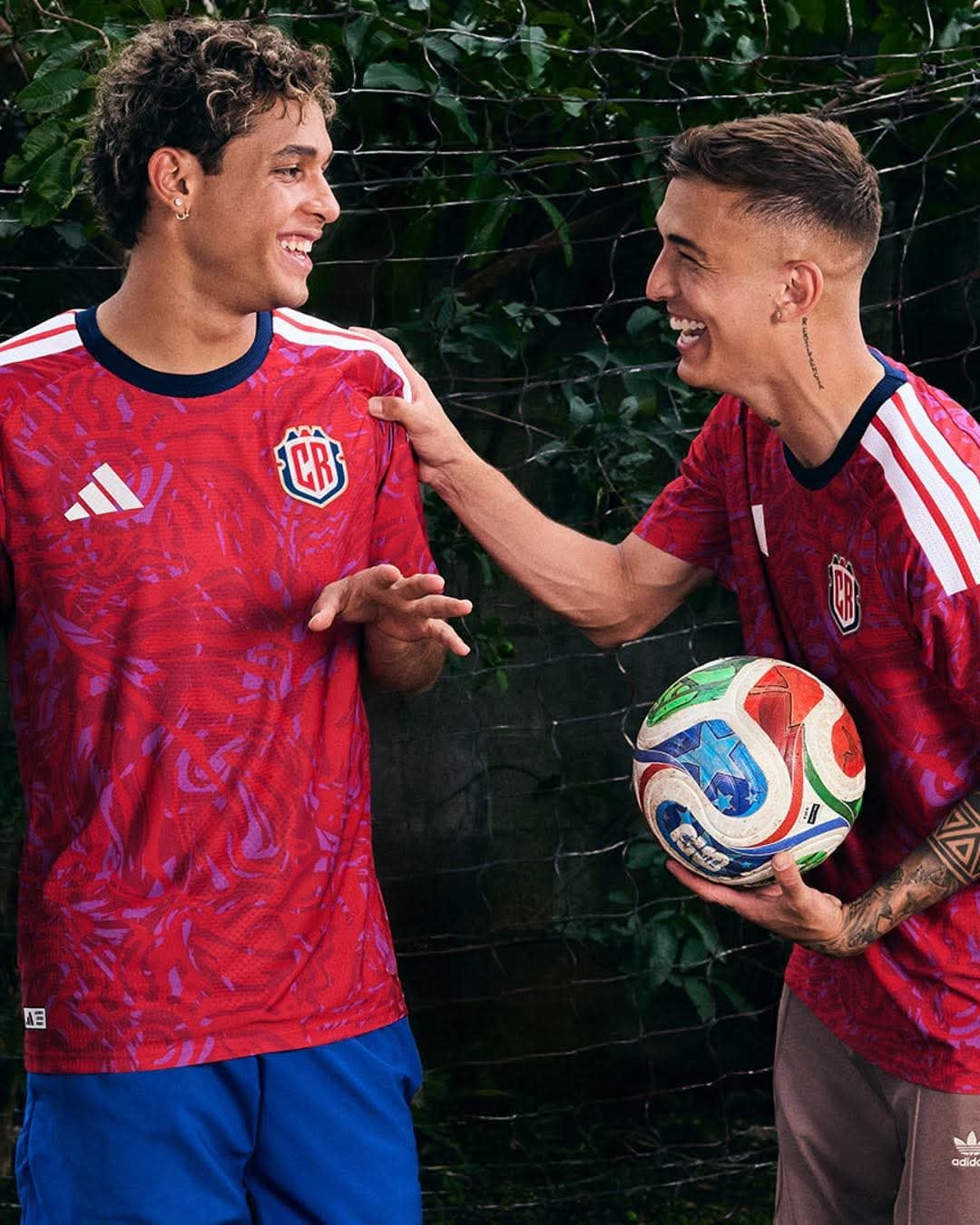 La nueva camisa Adidas de Costa Rica.