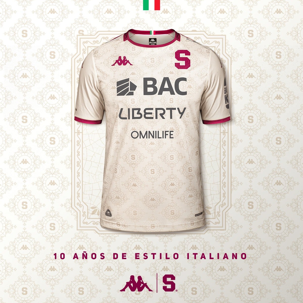 Saprissa presentó este sábado los uniformes para la temporada 2025-2026. Prensa Saprissa.