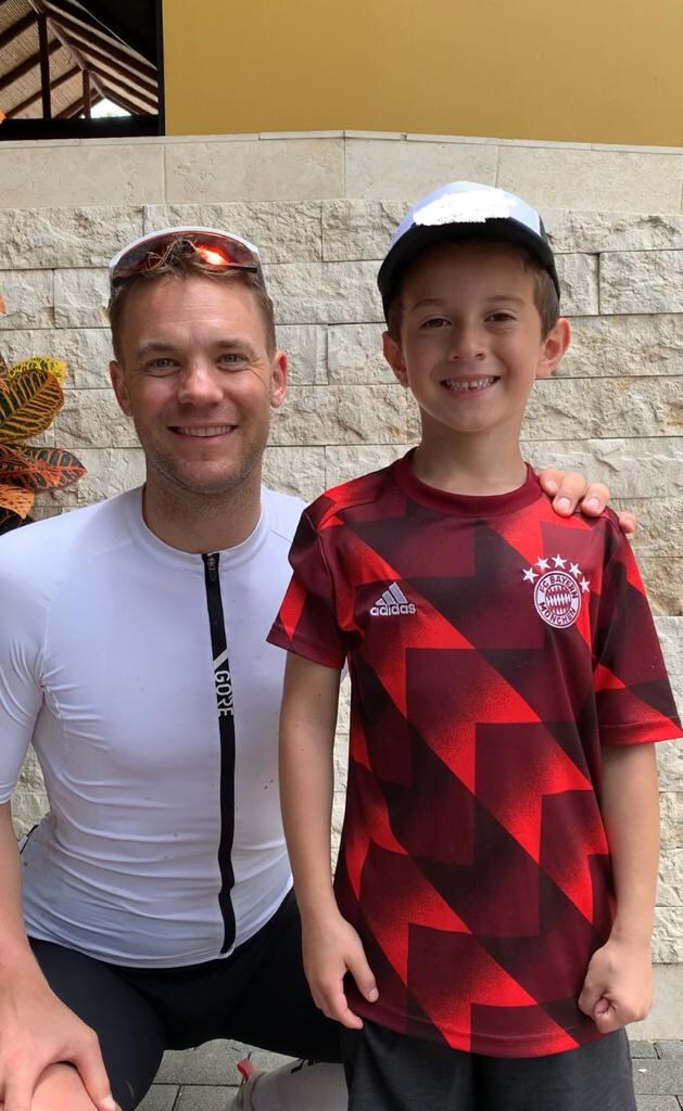 NIcolás Jiménez y Manuel Neuer