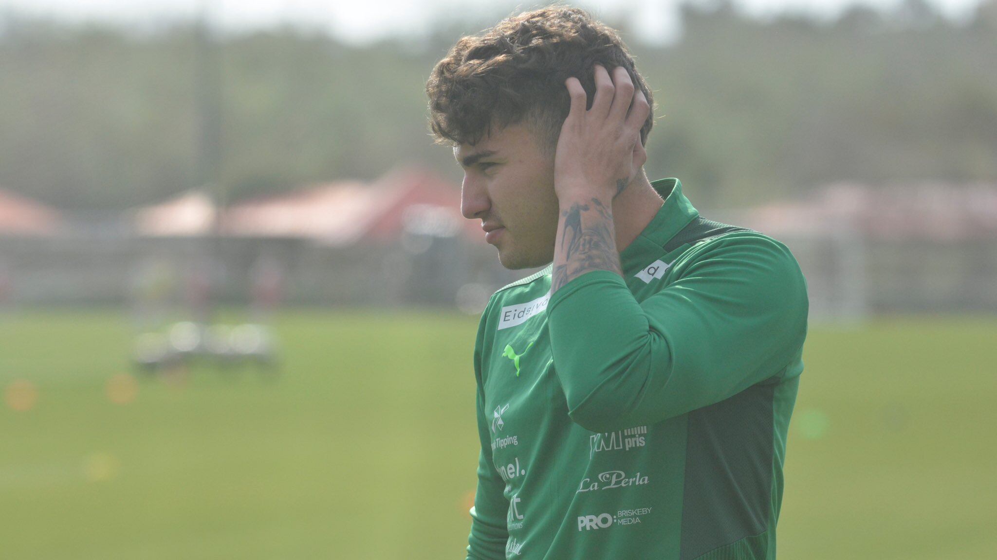 Fernan Faerron, nuevo jugador del Hamarjameratene. Twitter.