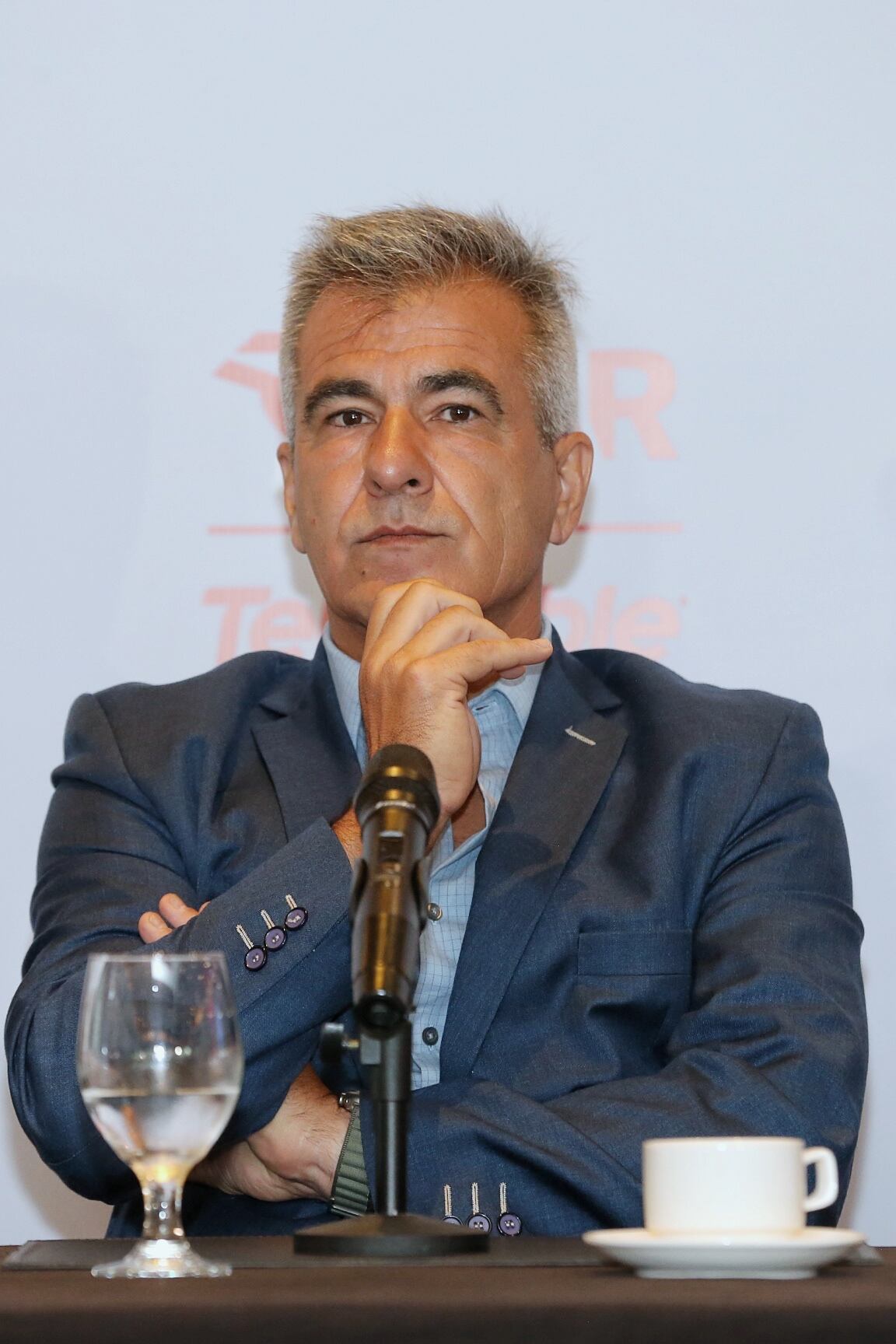 30/08/2024/ Conferencia de prensa de UNAFUT sobre la implementación del VAR a partir de la fecha 9 de la Liga Promerica / foto John Durán