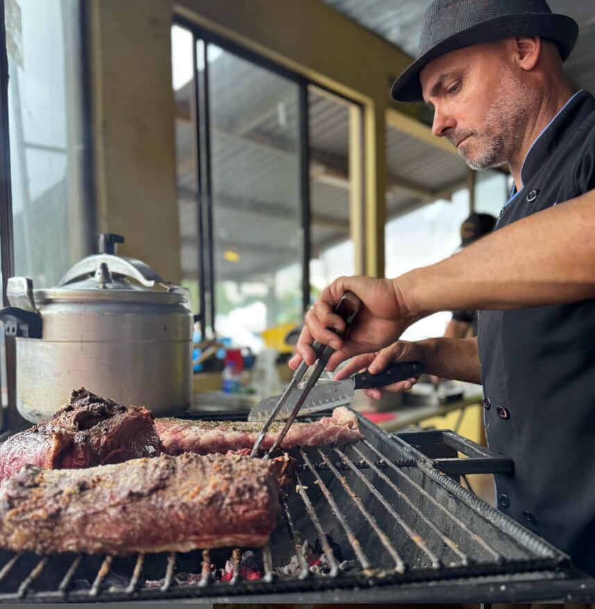 Víctor Abelenda, parrilladas, emprendimiento