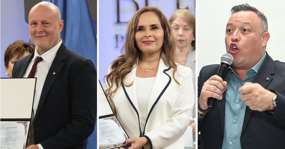 Stephan Brunner, Yara Jiménez y Francisco Gamboa.