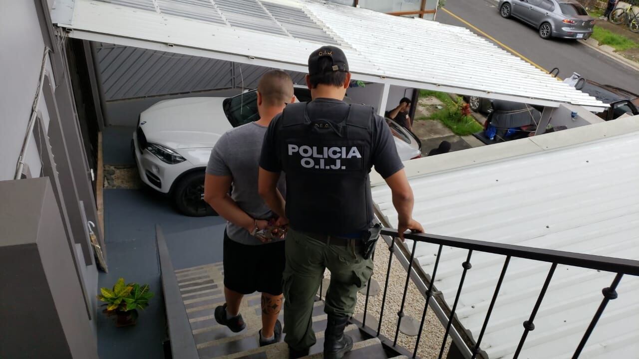 Reo dirigía venta de drogas desde la cárcel y familiares le ayudaban a lavar el dinero. Foto OIJ.